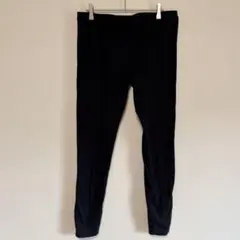 １点もの✨️ヒュー レギンス パンツ スキニー L～XL 黒 綿 コーデ 万能