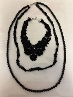 チョーカー付きネックレス