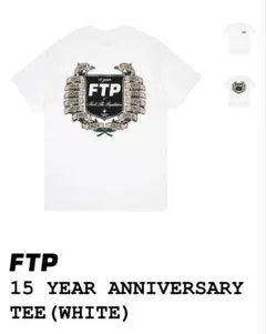 FTP 15 YEAR ANNIVERSARY TEE(WHITE) L