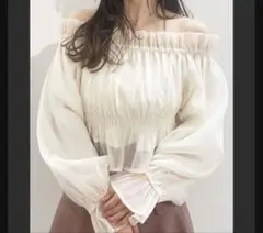 マーキュリーデュオ　オフショルダー ブラウス 長袖のサムネイル