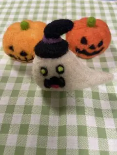羊毛フェルト ハロウィン