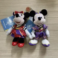 （D12）ディズニー夏祭り　ぬいぐるみバッチ