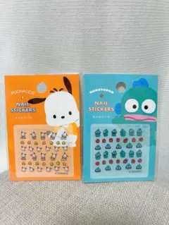 〖ダイソー〗サンリオ☆ネイルシール4枚セット☆