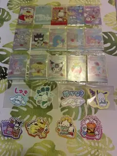 【未開封！】サンリオキャラクター カード シール ウエハース クリアシート