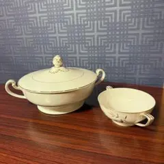 Noritake ノリタケ CHO-CHO-SAN 蓋付スープチューリンのサムネイル