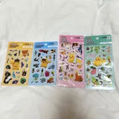 【韓国限定】ポケモン シール4枚セット(匿名配送)