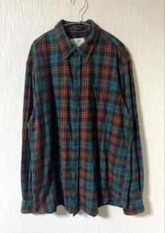 00s ST.JOHN'S BAY チェック柄 フランネルシャツ US古着 L