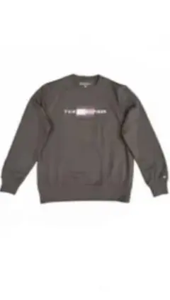 新品 トミーヒルフィガー メンズ スウェットシャツ ブラック M