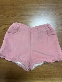 anyFamフリル付きショートパンツ 100cm ピンク
