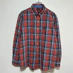 ち*】様 CHAPS チャップス ボタンダウン チェックシャツ L アメリカ古着のサムネイル
