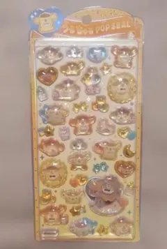 うるちゅるポップシール　プリン