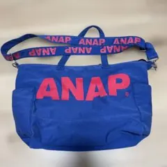ANAP 青 ショルダーバッグ ロゴ入りのサムネイル
