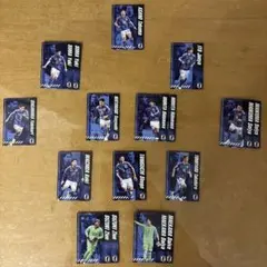 サッカー日本代表カルビーチップス2024トレーディングカード セット