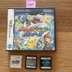 a857 ポケモンレンジャー バトナージ .ポケモン不思議のダンジョン4セット