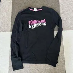 tommy girl 長袖Tシャツ Sサイズ 黒