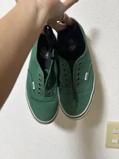 C*u様 vans オーセンティック　緑