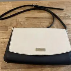 Kate Spade ショルダーバッグ ホワイト/ブラック