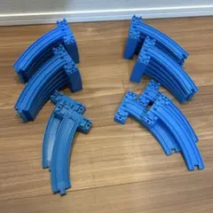 プラレール R-18坂曲線レールA13本 B12本 架線電柱8本セット