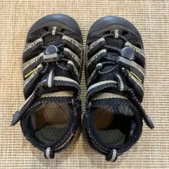 KEEN キーン　サンダル　キッズ　17センチ　ブラックのサムネイル