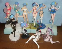 時崎狂三/水着 プライズ 美少女 中古フィギュア 10体セット まとめ売り