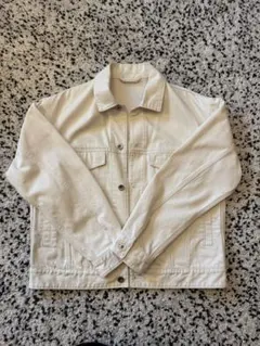 PLST プラステ ホワイトデニムジャケット M