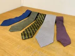 k0120-28★Christian Dior ネクタイ 5点