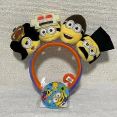 ★ユニバーサルスタジオジャパン　ミニオン　カチューシャ　缶バッジ★