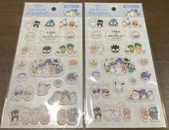 〈新品未使用〉ぷくっとシール　しろたん はぴだんぶい　×２
