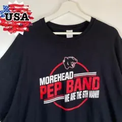 【アメリカ古着❗️】90s プリントロゴ半袖Tシャツ 黒　2XL ビッグサイズ