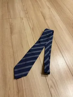 Armani ネイビー ストライプ ネクタイのサムネイル