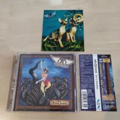 AEROSMITH / NINE LIVES 発禁ジャケット 帯&ステッカー付