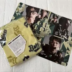 【新品未使用】オリックスバファローズ ブランケット&ハリセンセット(オリメン)