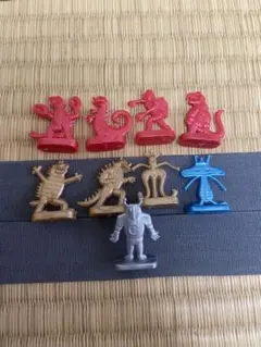 コリス　フエラムネ　ペラ怪獣　台座怪獣　新旧9種セット！