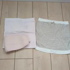 マタニティ用ストライプ腹帯