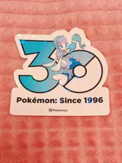 韓国限定 ポケモン 30周年 ステッカー アシレーヌ ポップアップ シール