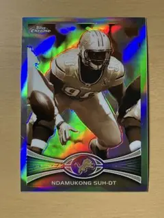/99 NFL LIONS NDAMUKONG SUH CHROME SEPIA