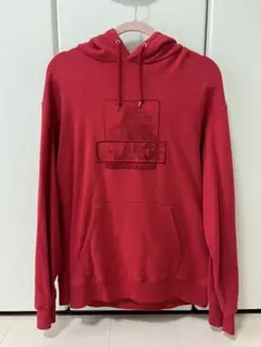 X-LARGE フード付きパーカー レッド