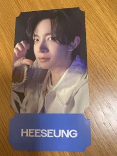 ENHYPEN 宵　エナプカフェ　ヒスン　予約特典　入場特典　チケットカード