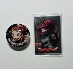 僕のヒーローアカデミア　パブミラー　ガラスマグネット　麗日お茶子　セット