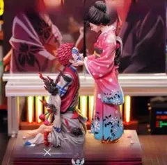 鬼滅の刃　猗窩座&恋雪　フィギュア
