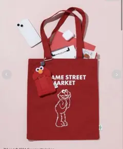 新品未使用☆セサミストリート エルモ トートバッグ