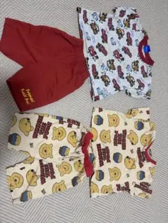 キッズ パジャマ 2点セット カーズ 곰돌이 푸