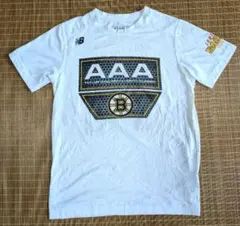 【稀少】NHL ボストンブルーインズ Tシャツ ジュニアXL 160サイズ 白のサムネイル
