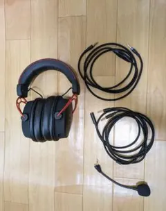 HyperX Cloud Alpha ゲーミングヘッドセット 本体