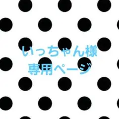 いっちゃん様専用ページ