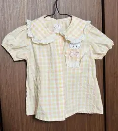 チェック柄シャツ　95cm