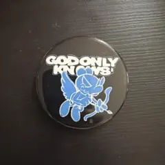 GOD ONLY KNOWS×コインパーキング 缶バッジ - メルカリ