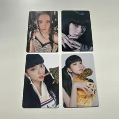 BLACKPINK JISOO BORN PINK トレカ 4枚セット　ジス