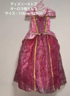 Disney ディズニーストア　オーロラ姫ドレス　115~125cm