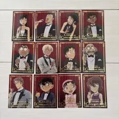 名探偵コナン　トレーディング　箔押しカード　コンサート　 2025 12枚セット